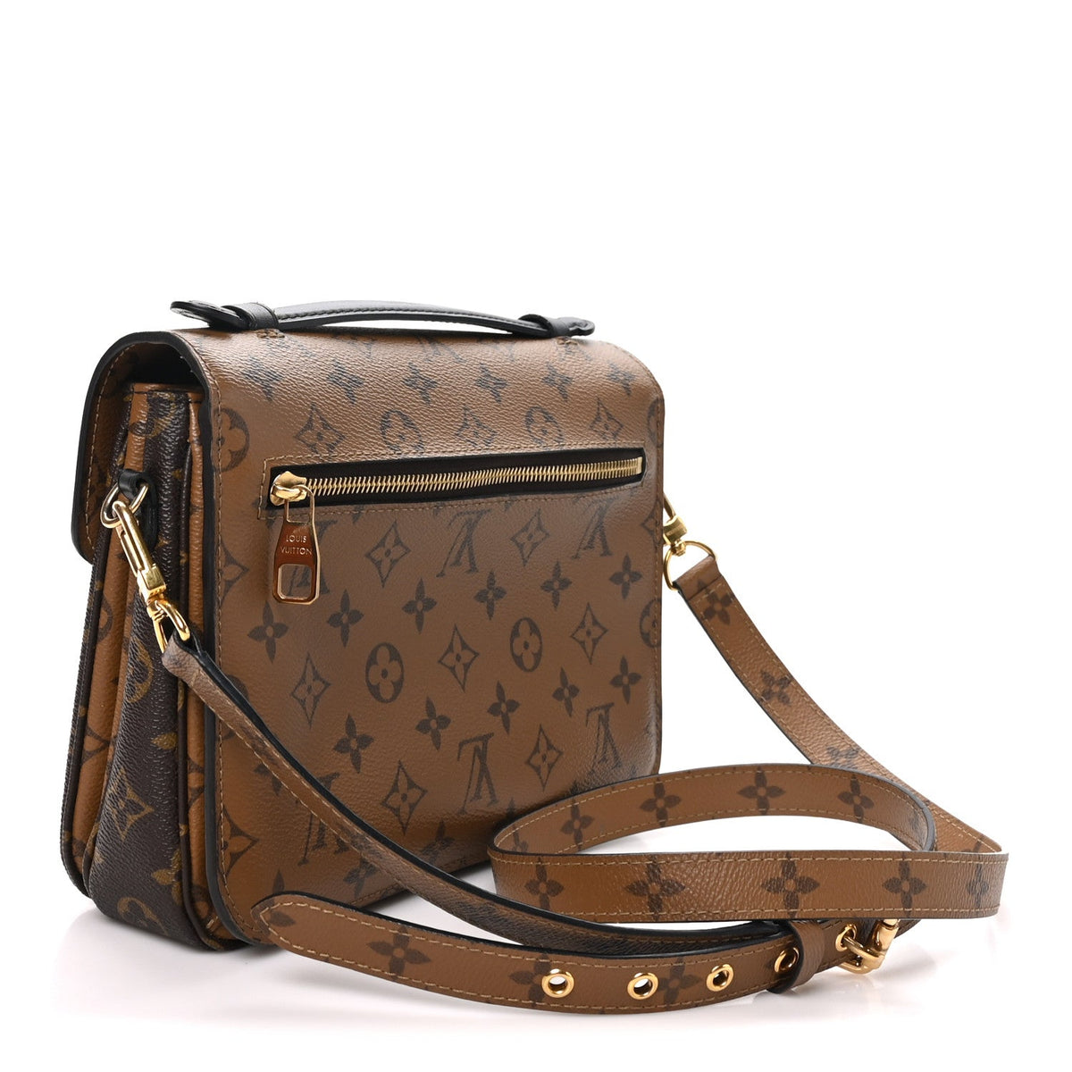 Reverse Monogram Pochette Metis Handbag