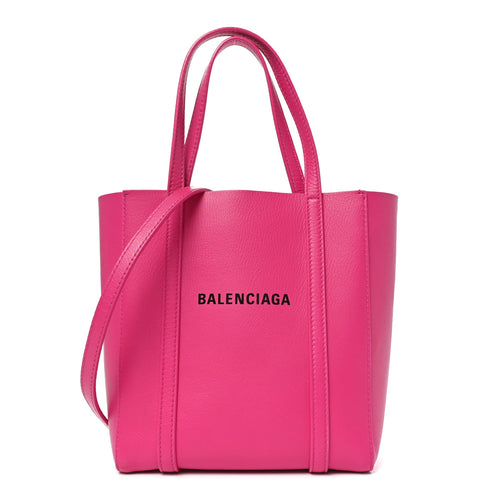 Calfskin Tote Bag - Pink