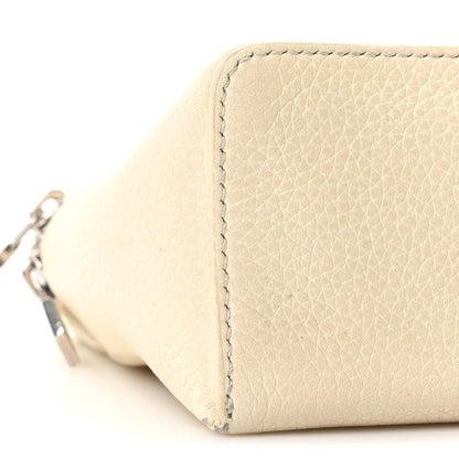 Calfskin Pouch - White