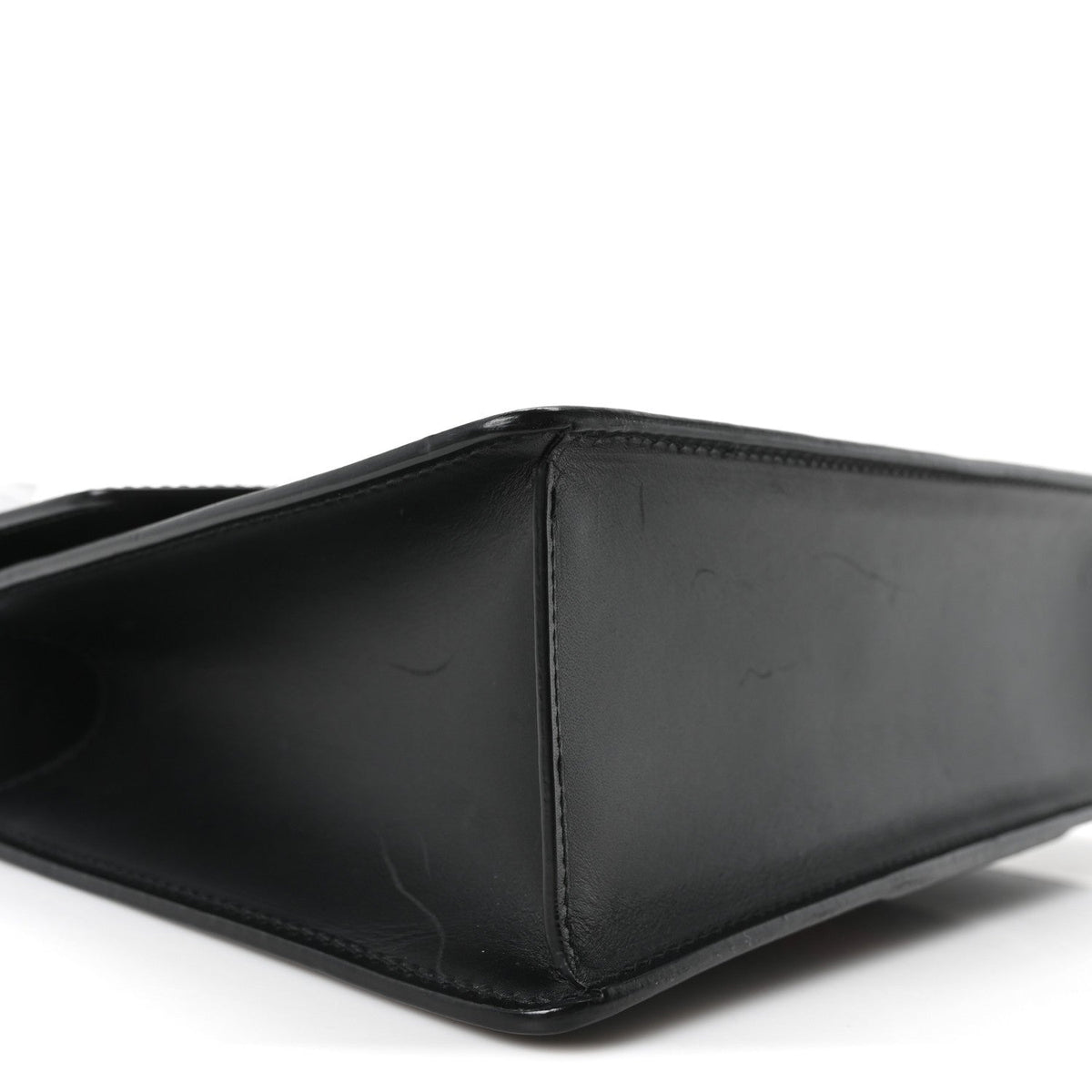 Small Calfskin Shoulder Bag - Black