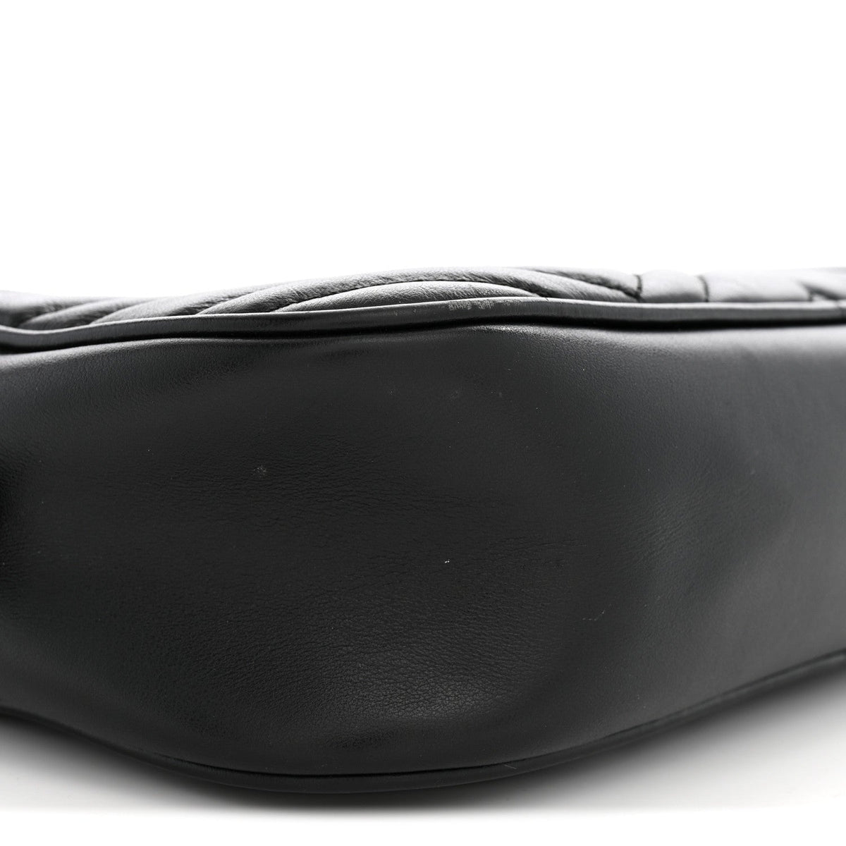 Small Calfskin Shoulder Bag - Black