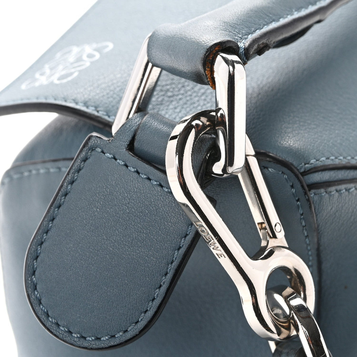 Small Calfskin Handbag - Blue