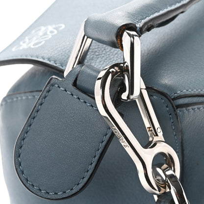Small Calfskin Handbag - Blue