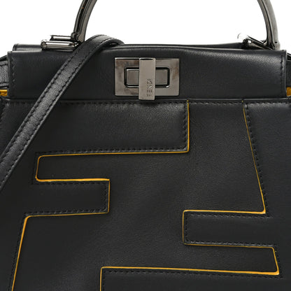 Mini Nappa Satchel Bag - Black