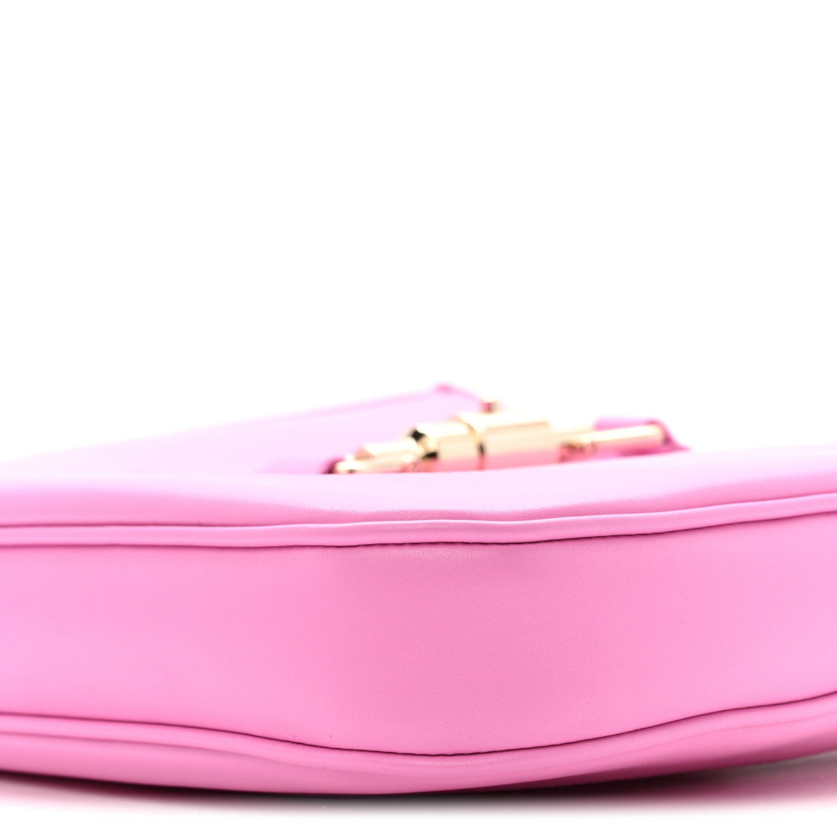 Medium Calfskin Hobo Bag - Pink