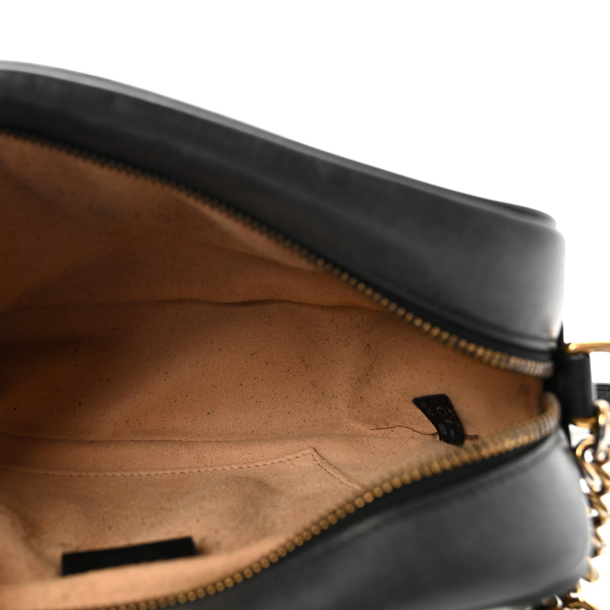 Small Calfskin Shoulder Bag - Black