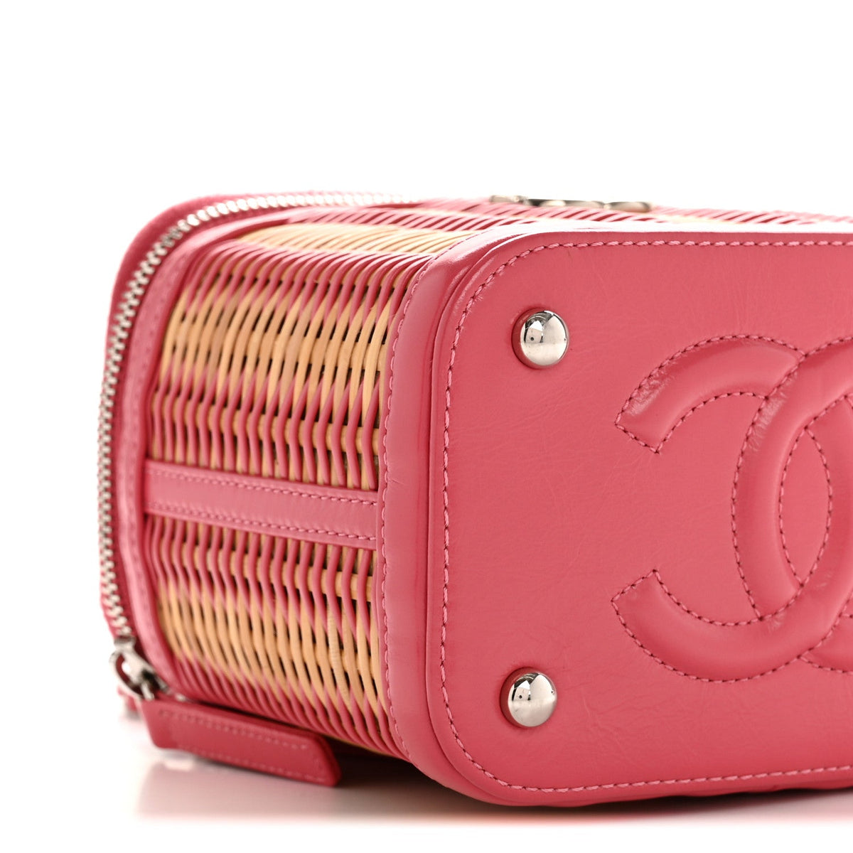 Small Calfskin Handbag - Pink