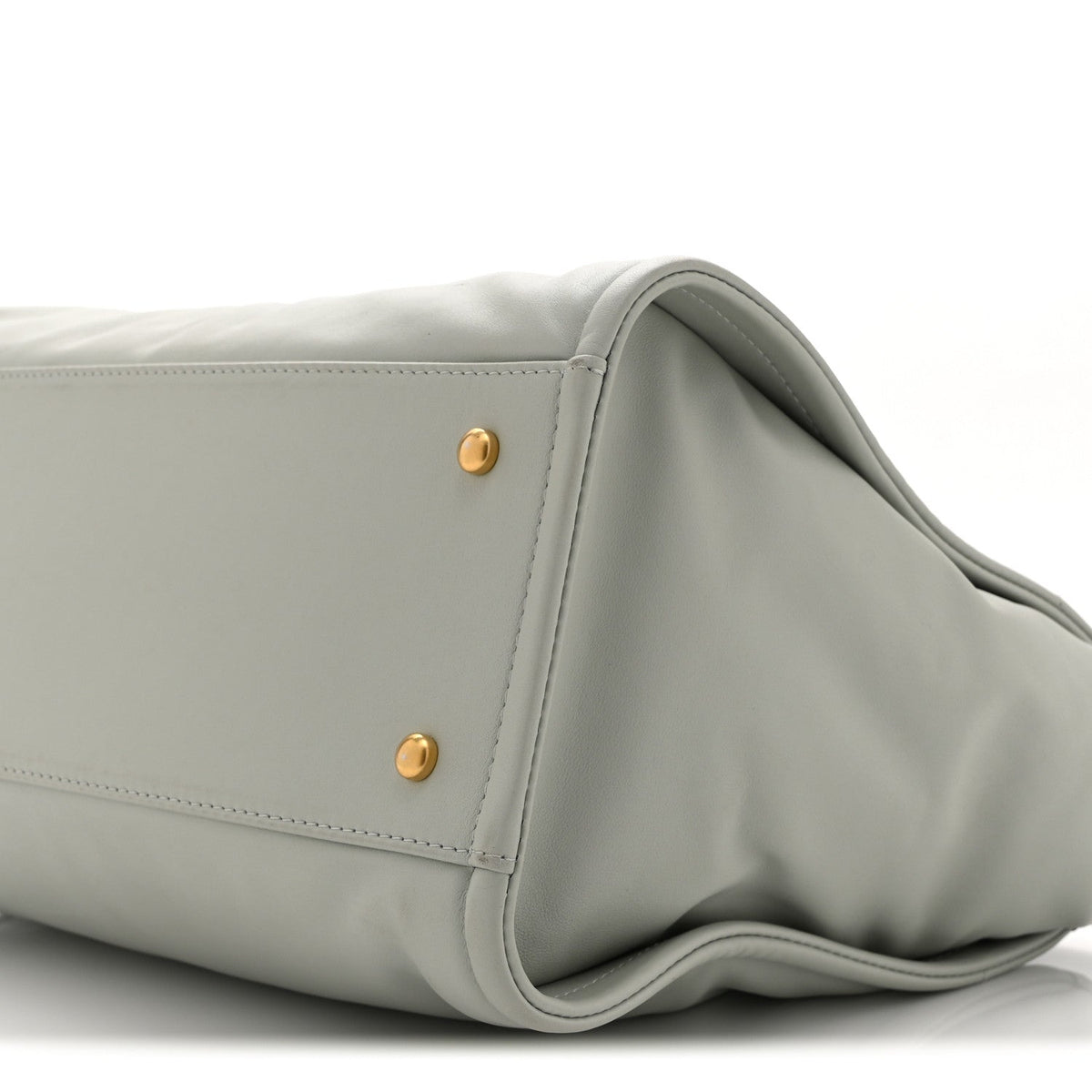 Small Calfskin Tote Bag - Grey
