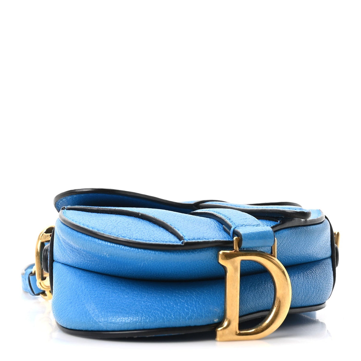 Goatskin Handbag - Blue