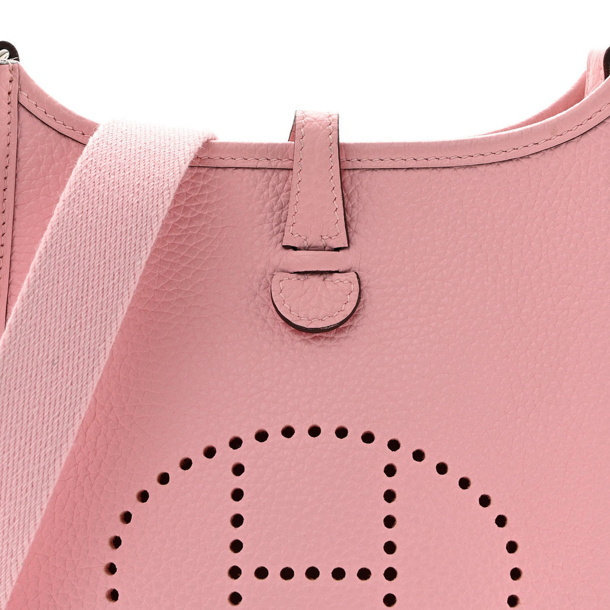 Taurillon Clemence Evelyne Tpm Rose Saku Handbag