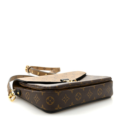 Reverse Monogram Pochette Metis Handbag
