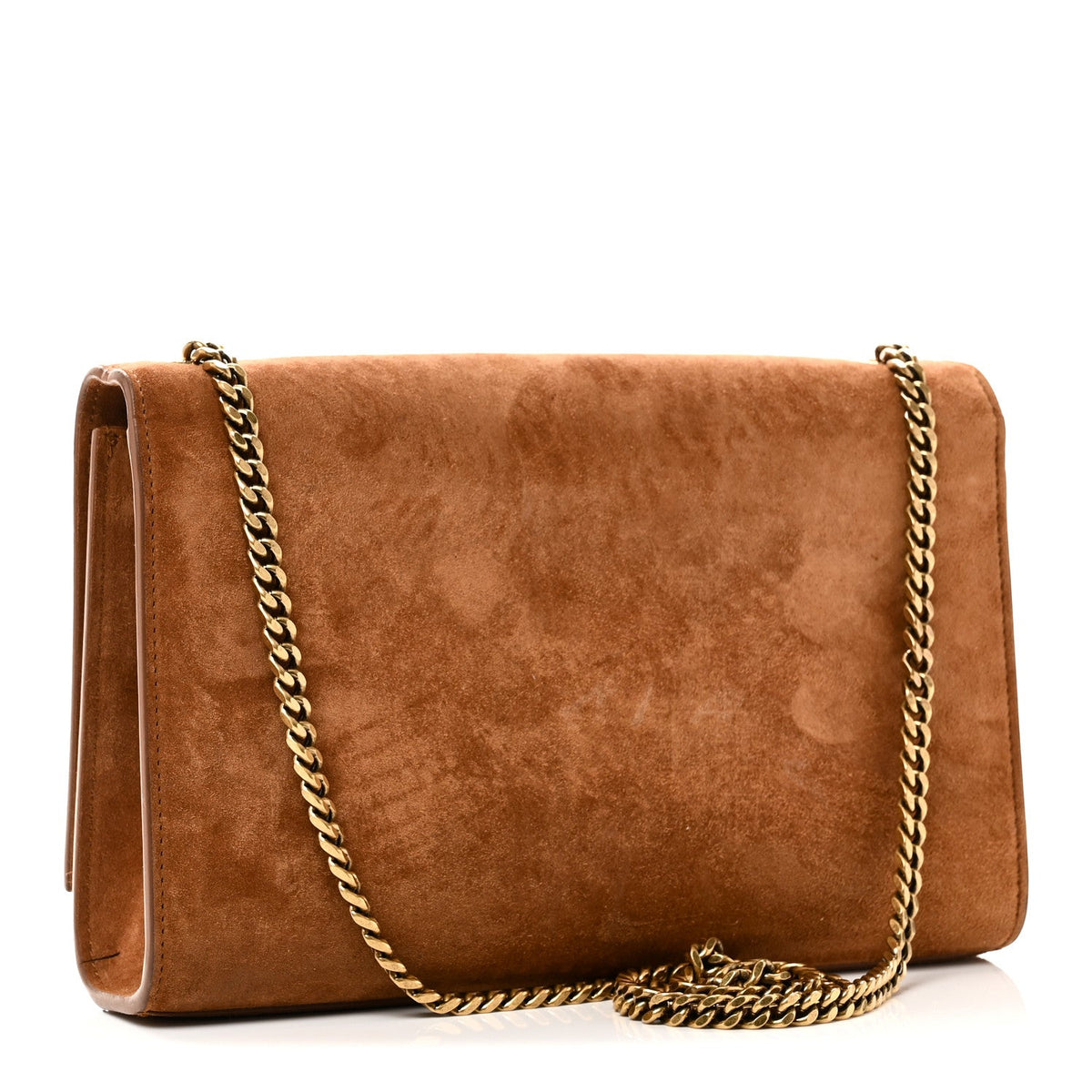Small Suede Satchel Bag