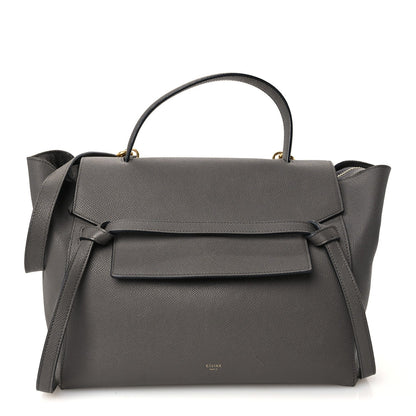 Calfskin Belt Bag - Grey