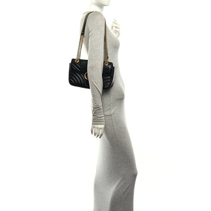 Small Calfskin Shoulder Bag - Black