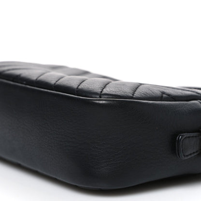 Quilted Calfskin Handbag - Black