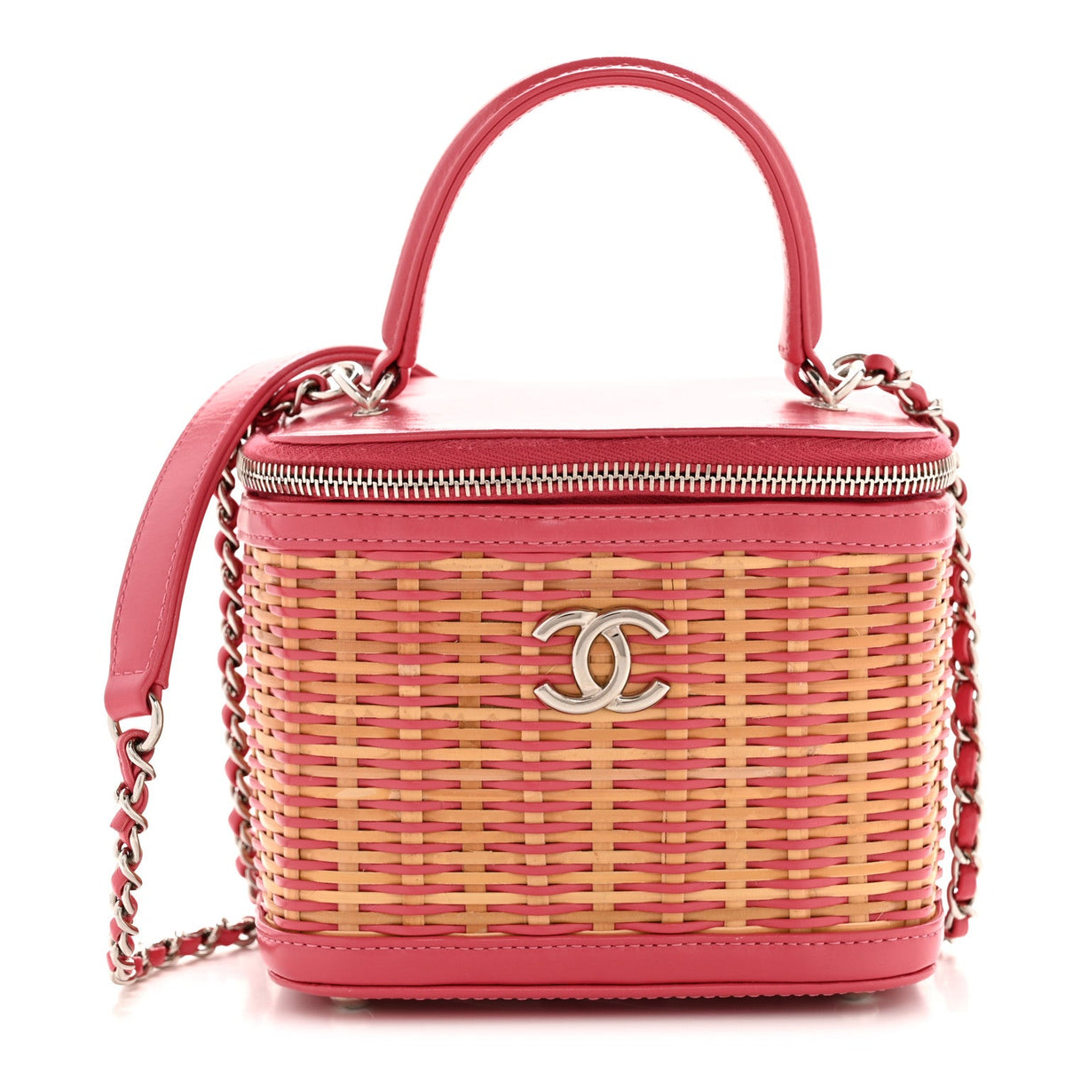 Small Calfskin Handbag - Pink