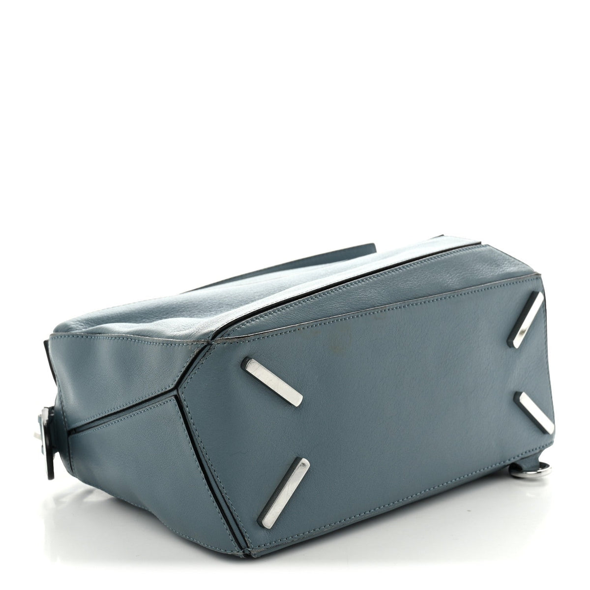 Small Calfskin Handbag - Blue