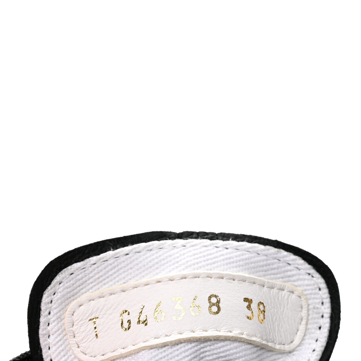 Chanel Lambskin Printed Logo Women's Shoes