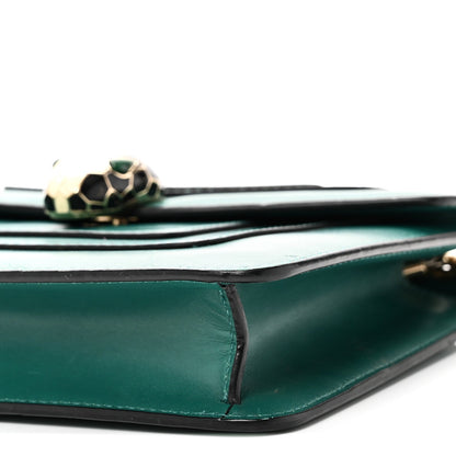 Small Calfskin Crossbody Bag - Green