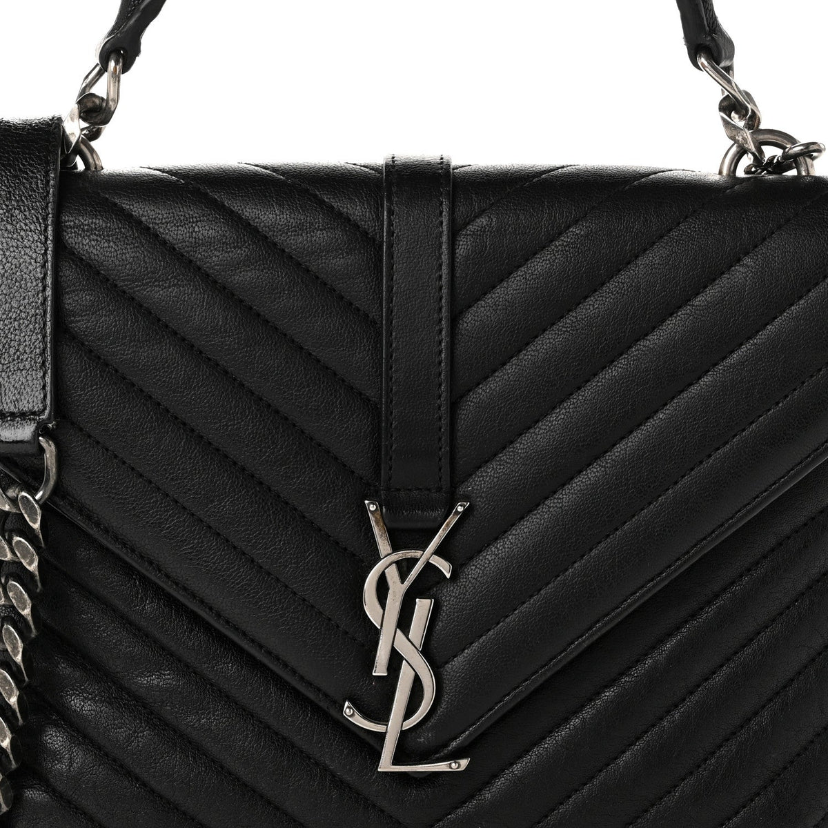 Medium Sheepskin Handbag - Black