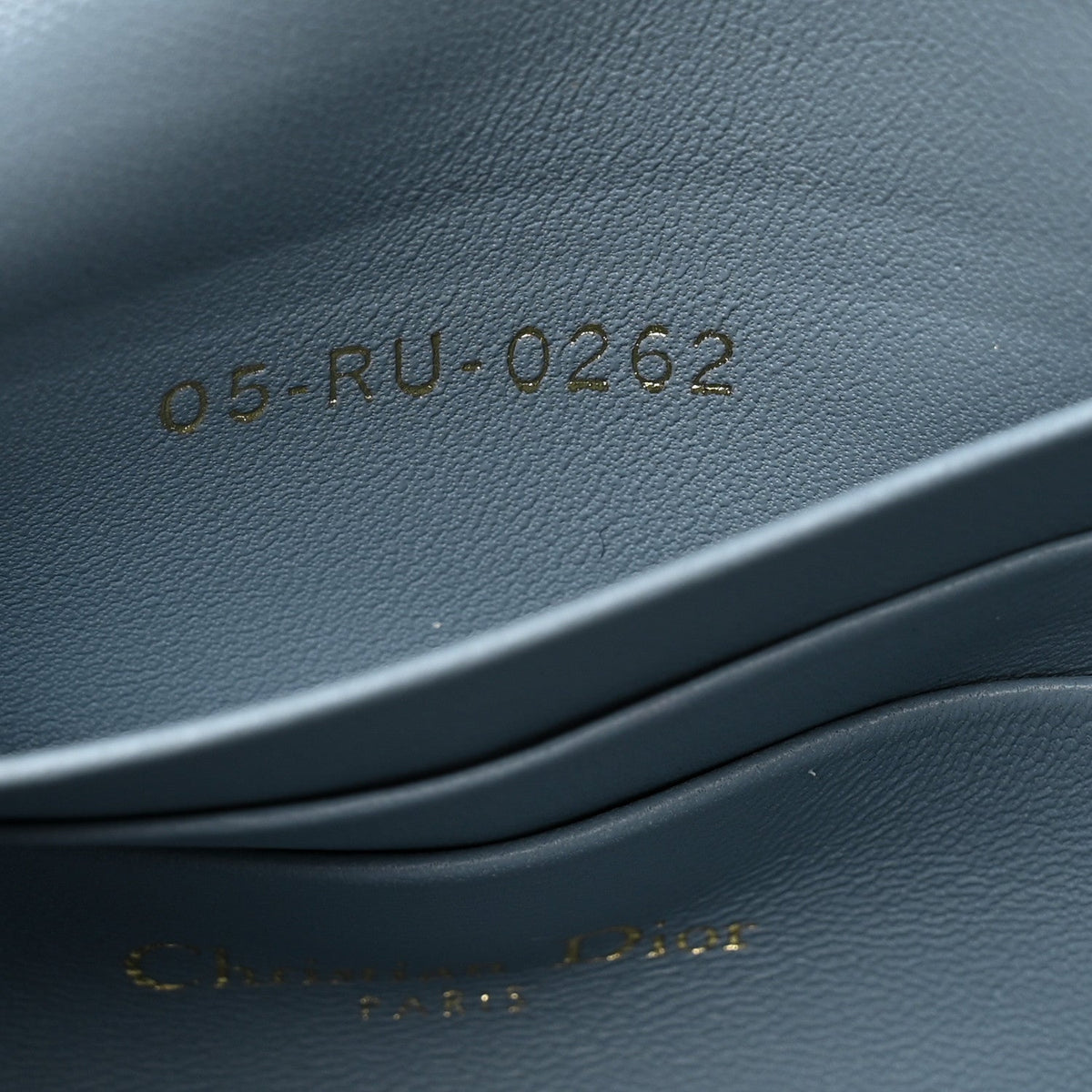 Mini Lambskin Handbag - Blue