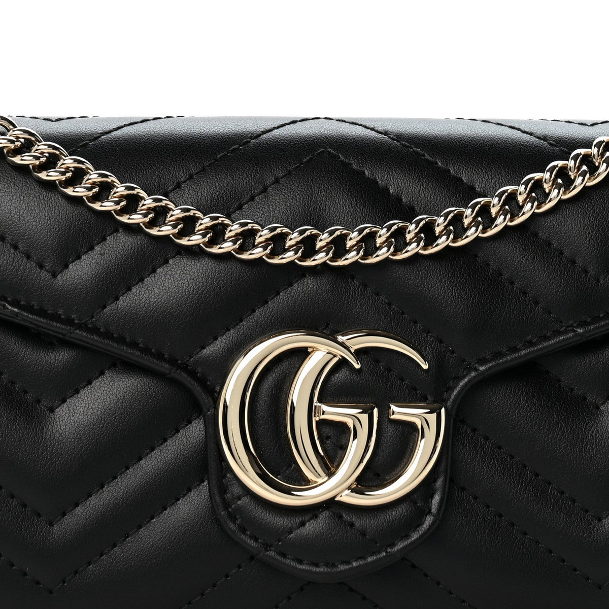 Calfskin Wallet Bag - Black