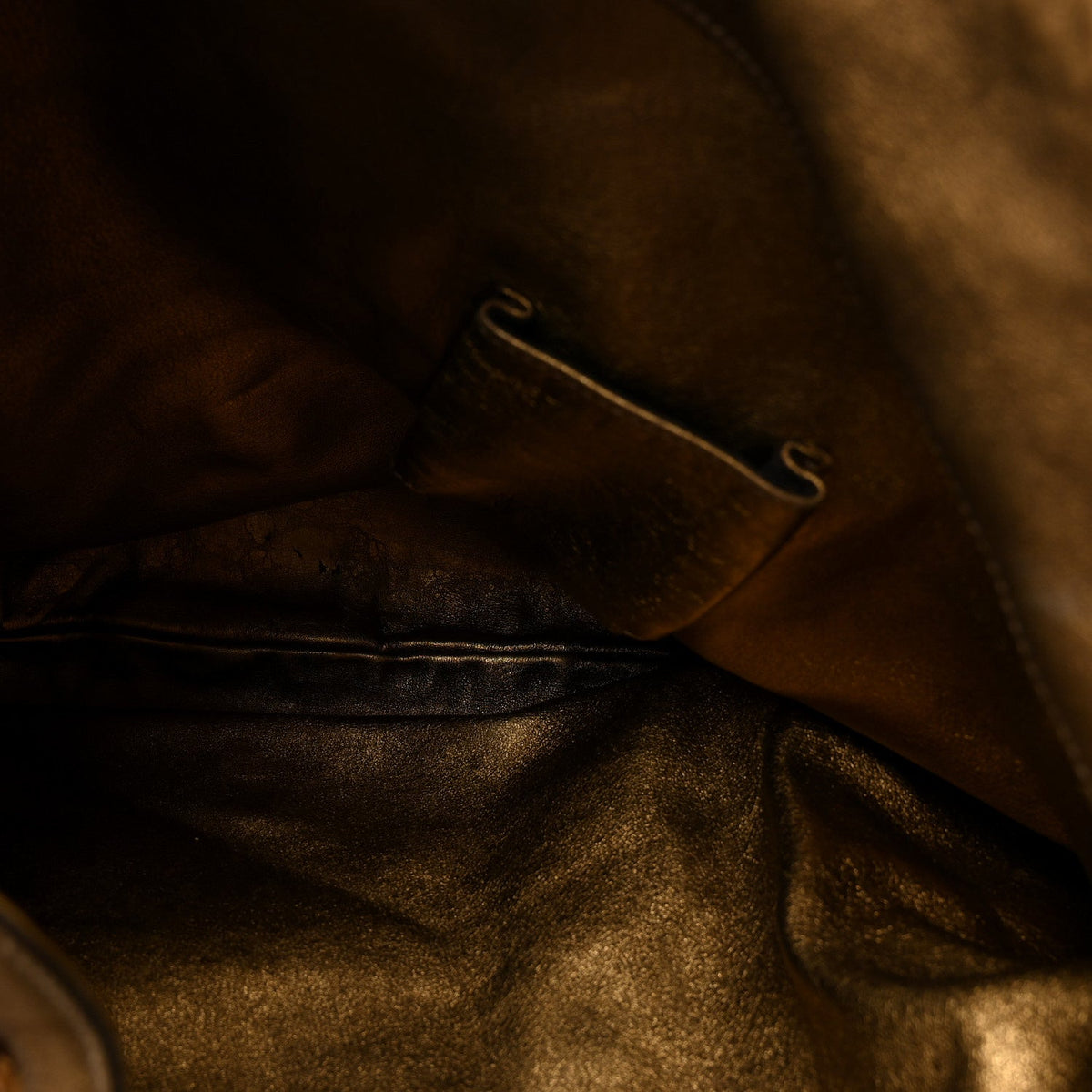 Large Hobo Bag - Gold