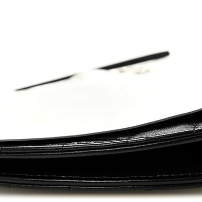 Lambskin Clutch Bag - Black