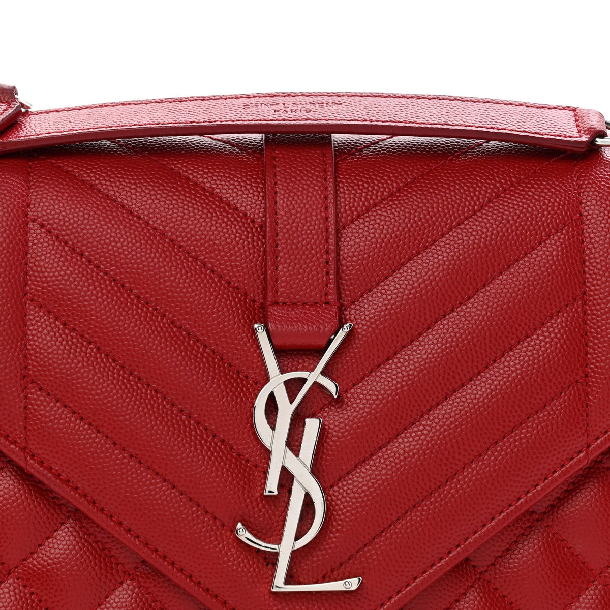 Medium Satchel Bag - Red