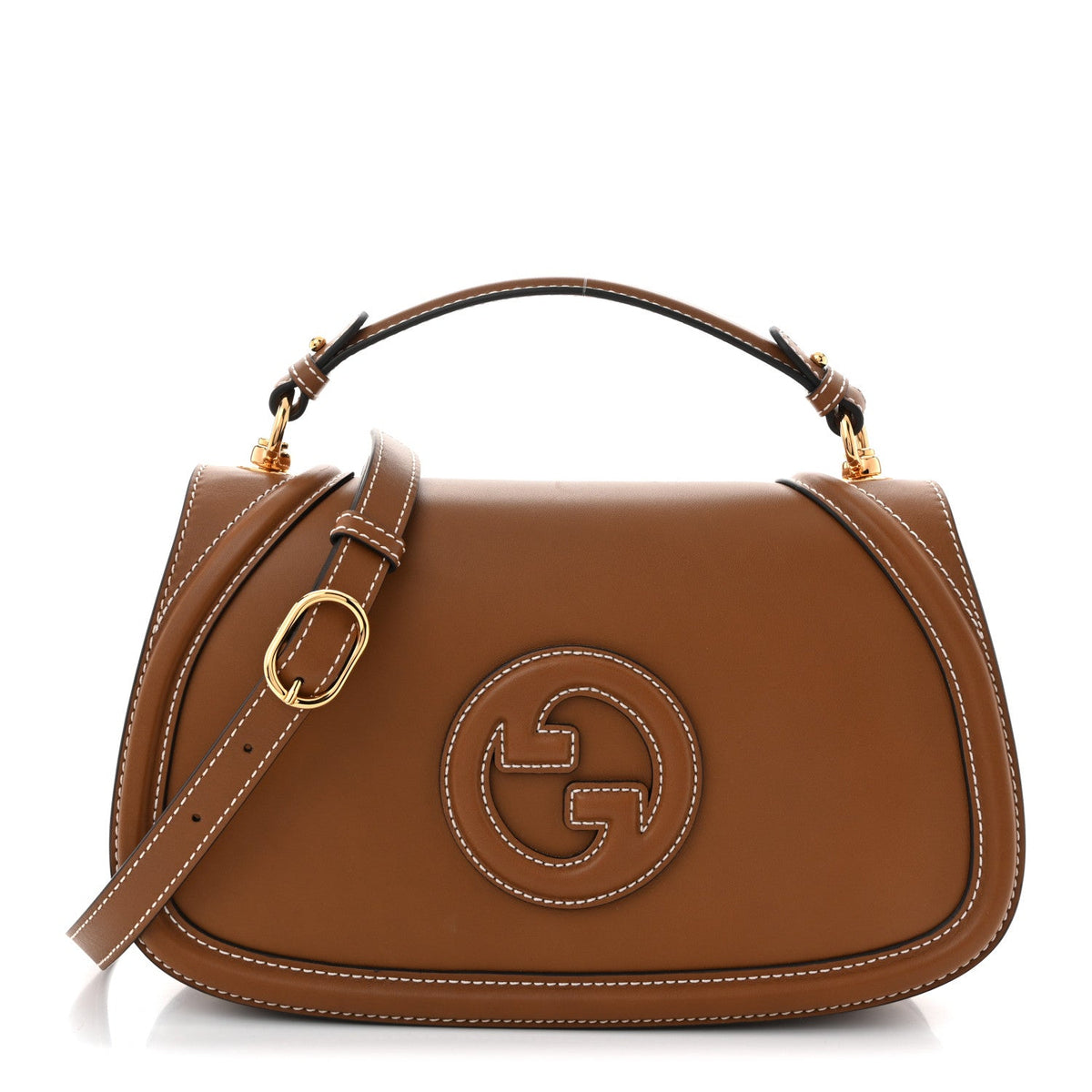 Large Calfskin Flap Shoulder Bag