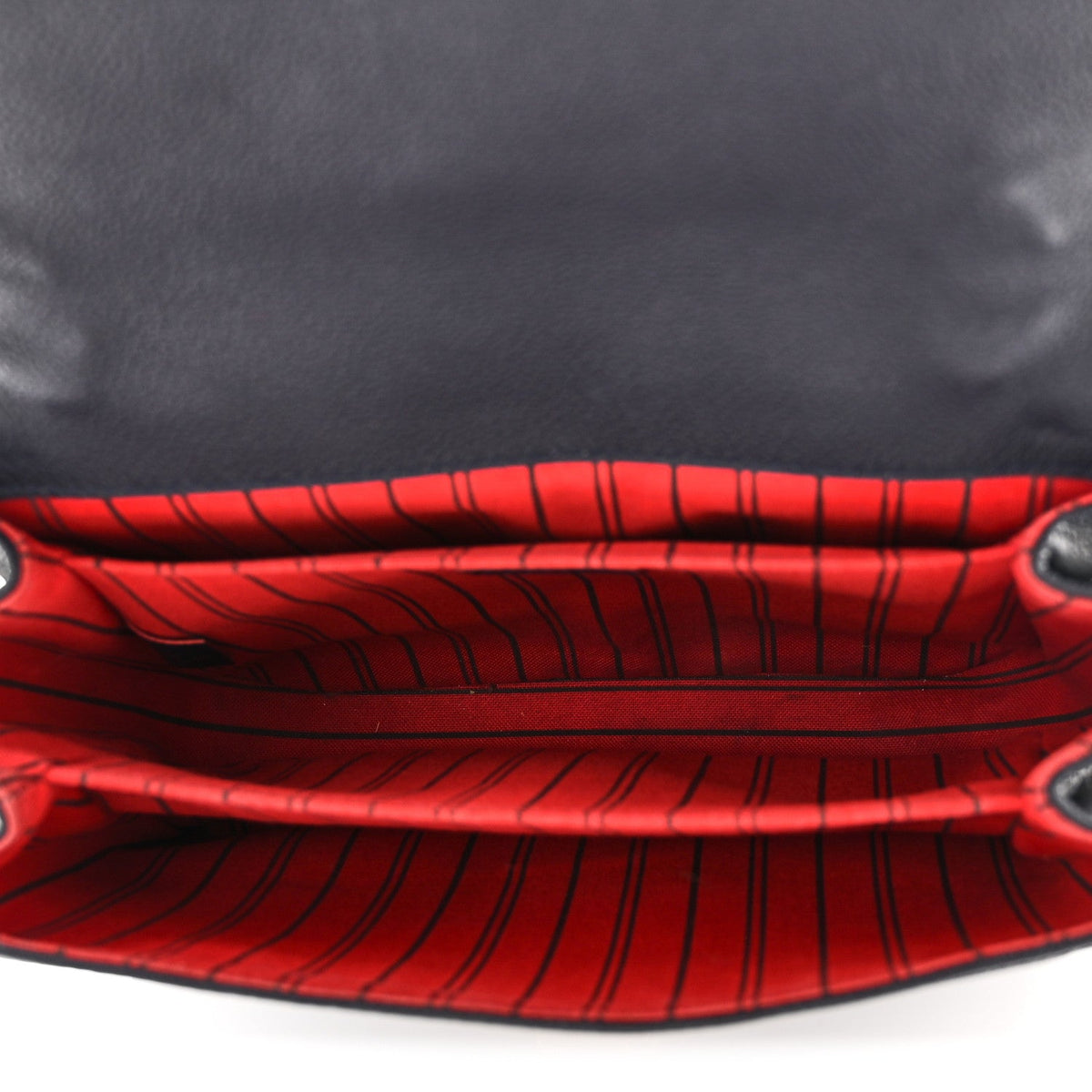 Empreinte Pochette Metis Marine Rouge Handbag