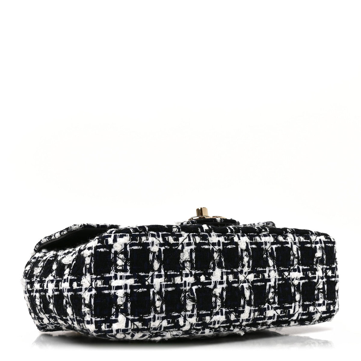Mini Quilted Flap Shoulder Bag - White
