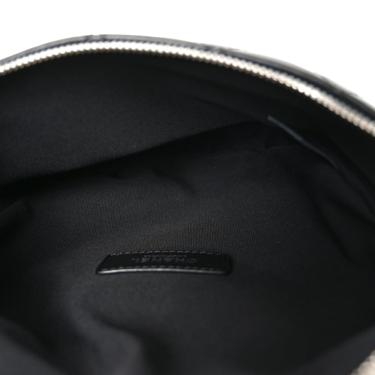 Quilted Calfskin Belt Bag - Black