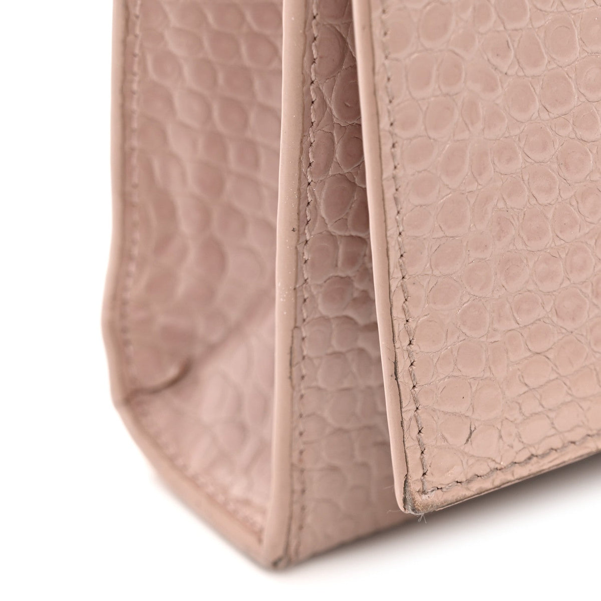 Medium Calfskin Satchel Bag - Pink
