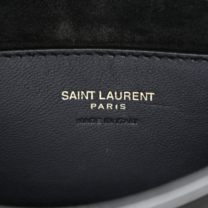 Mini Calfskin Hobo Bag - Black