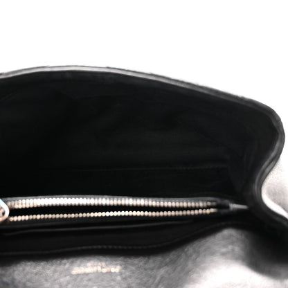 Medium Sheepskin Handbag - Black