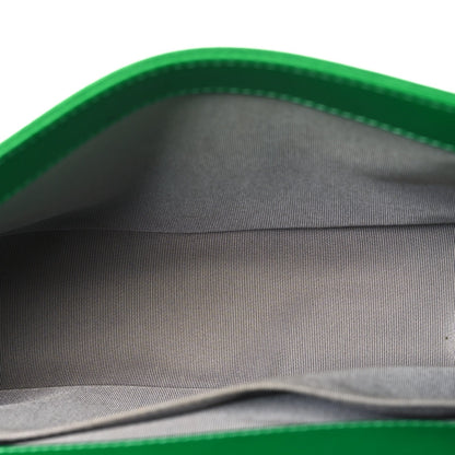 Medium Quilted Calfskin Flap Shoulder Bag - Green