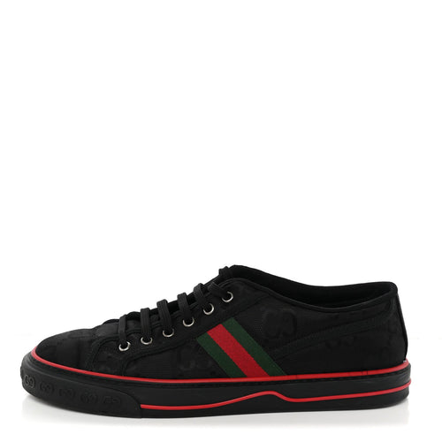 Econyl Nylon Web Monogram Off The Grid 1977 Tennis Sneakers Black