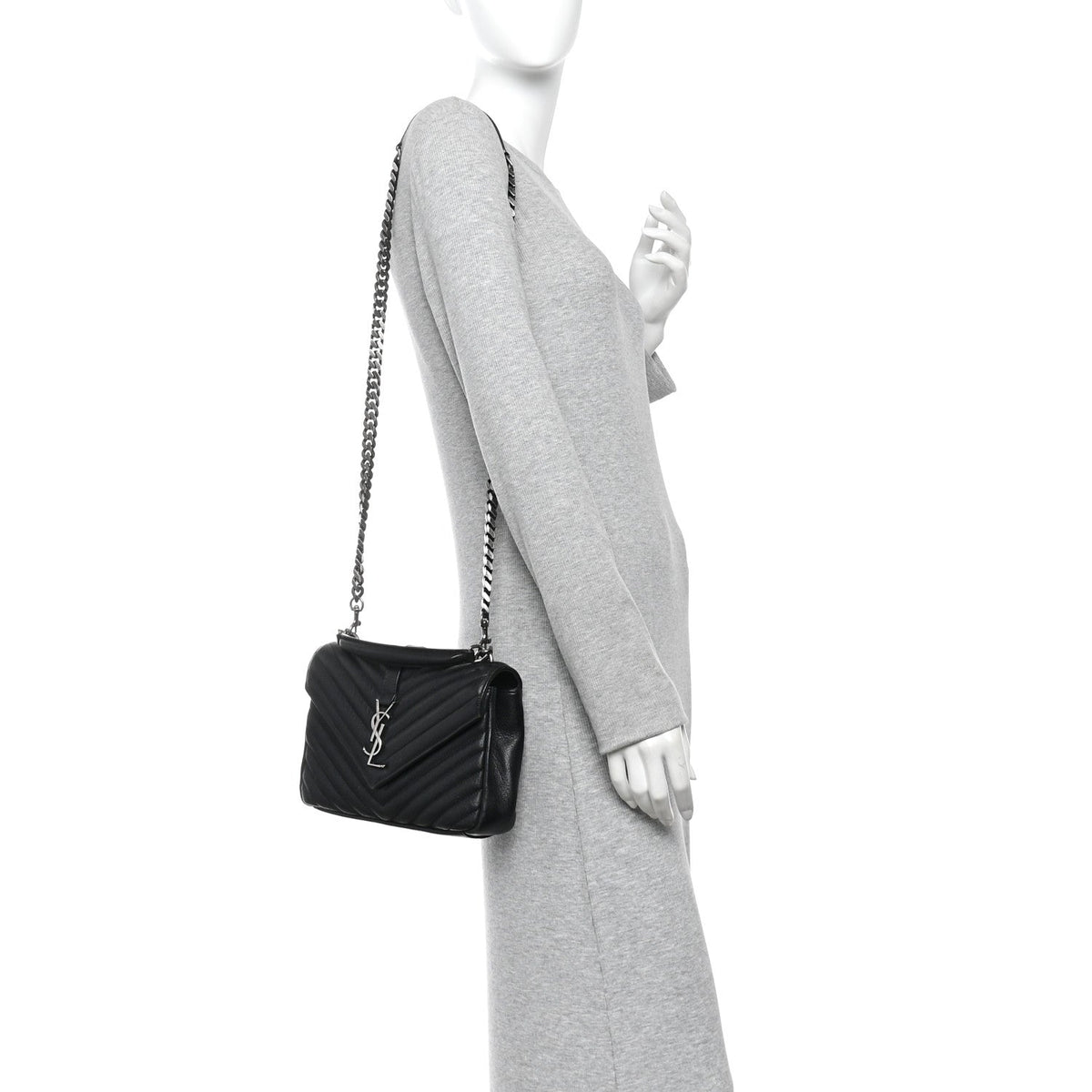Medium Sheepskin Handbag - Black
