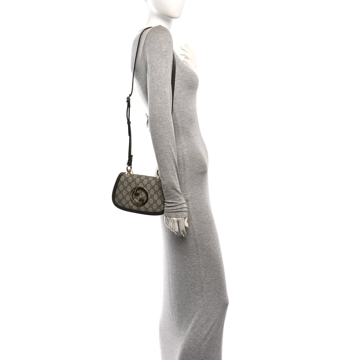 Mini Calfskin Shoulder Bag - Red