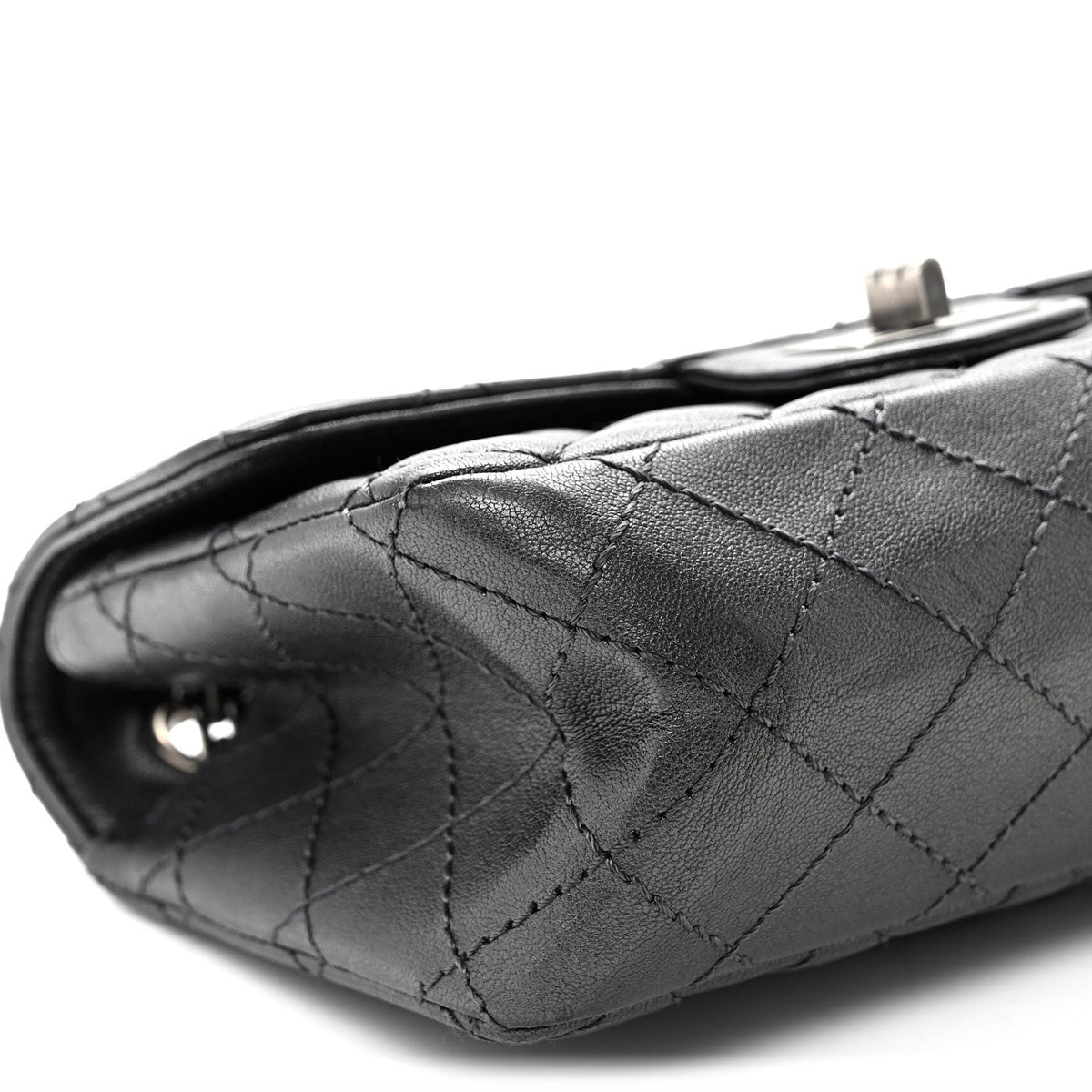 Mini Quilted Sheepskin Flap Shoulder Bag