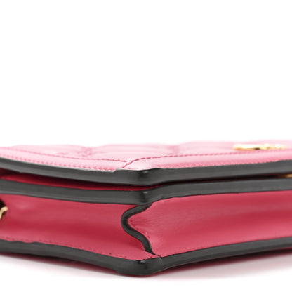 Calfskin Wallet Bag - Pink