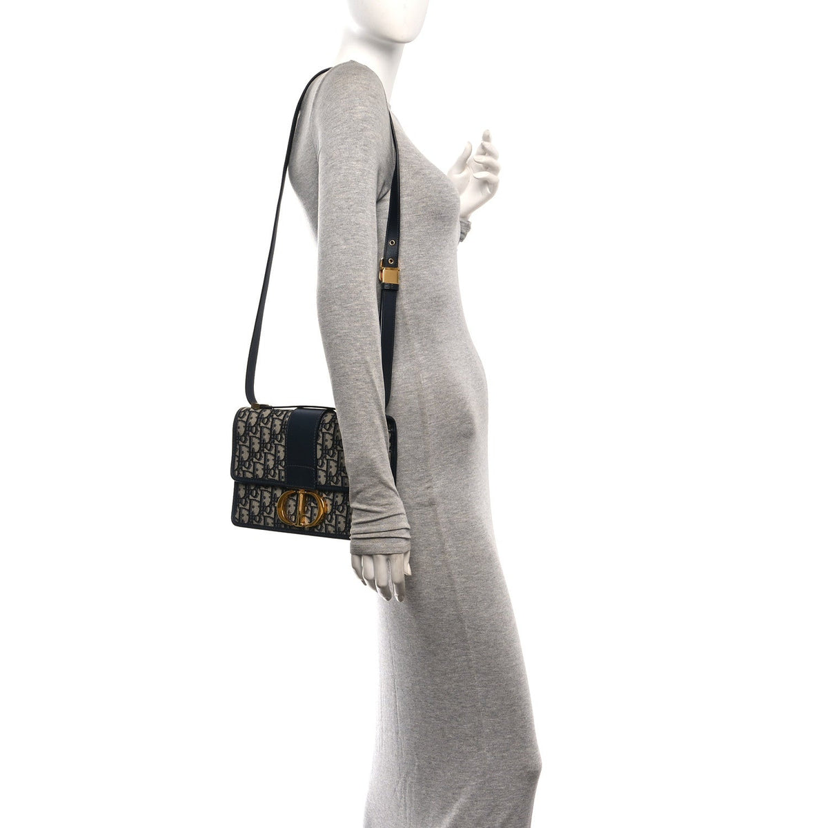 Flap Shoulder Bag - Blue