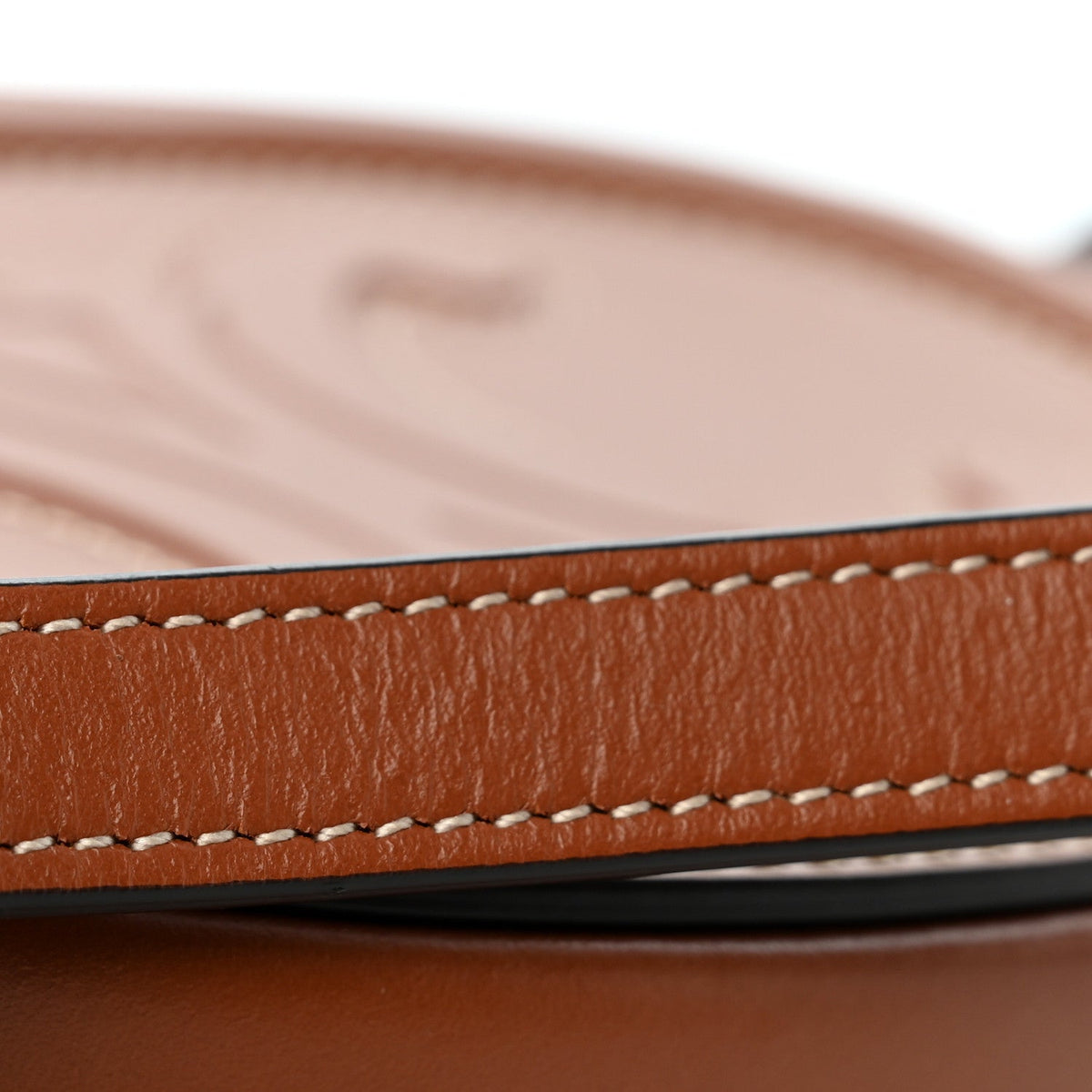 Small Calfskin Crossbody Bag - Tan