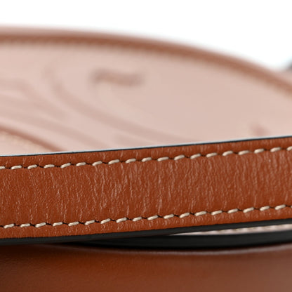 Small Calfskin Crossbody Bag - Tan