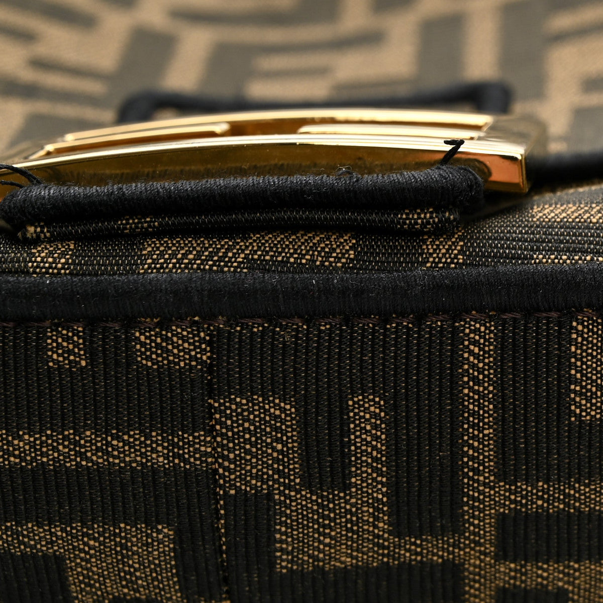 Medium Fabric Handbag - Black