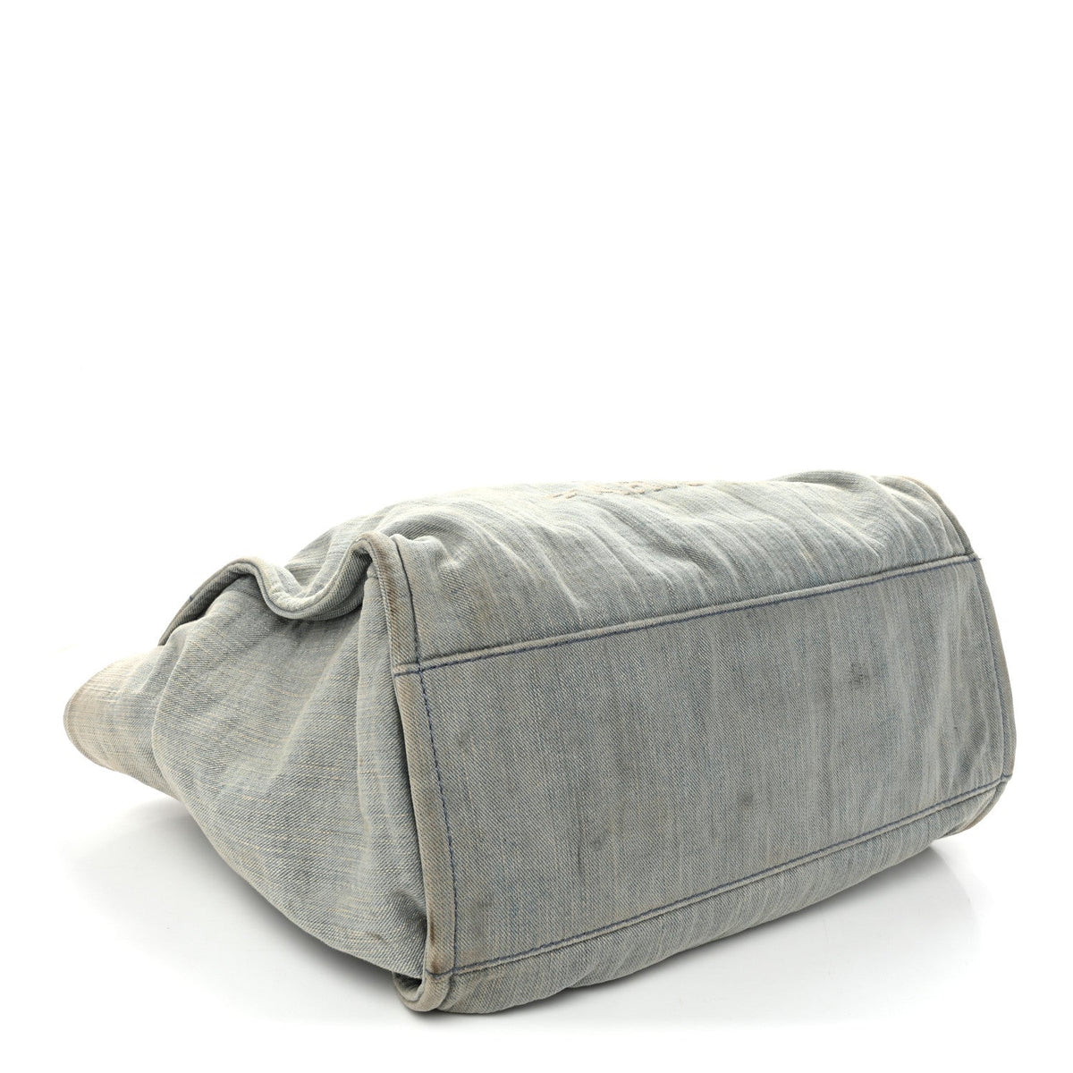 Medium Tote Bag - Light Blue