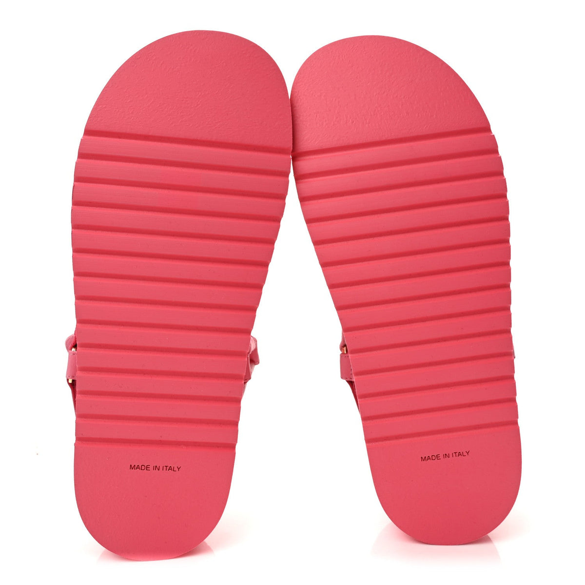 Chanel Lambskin CC Women's Platform Sandals Pink