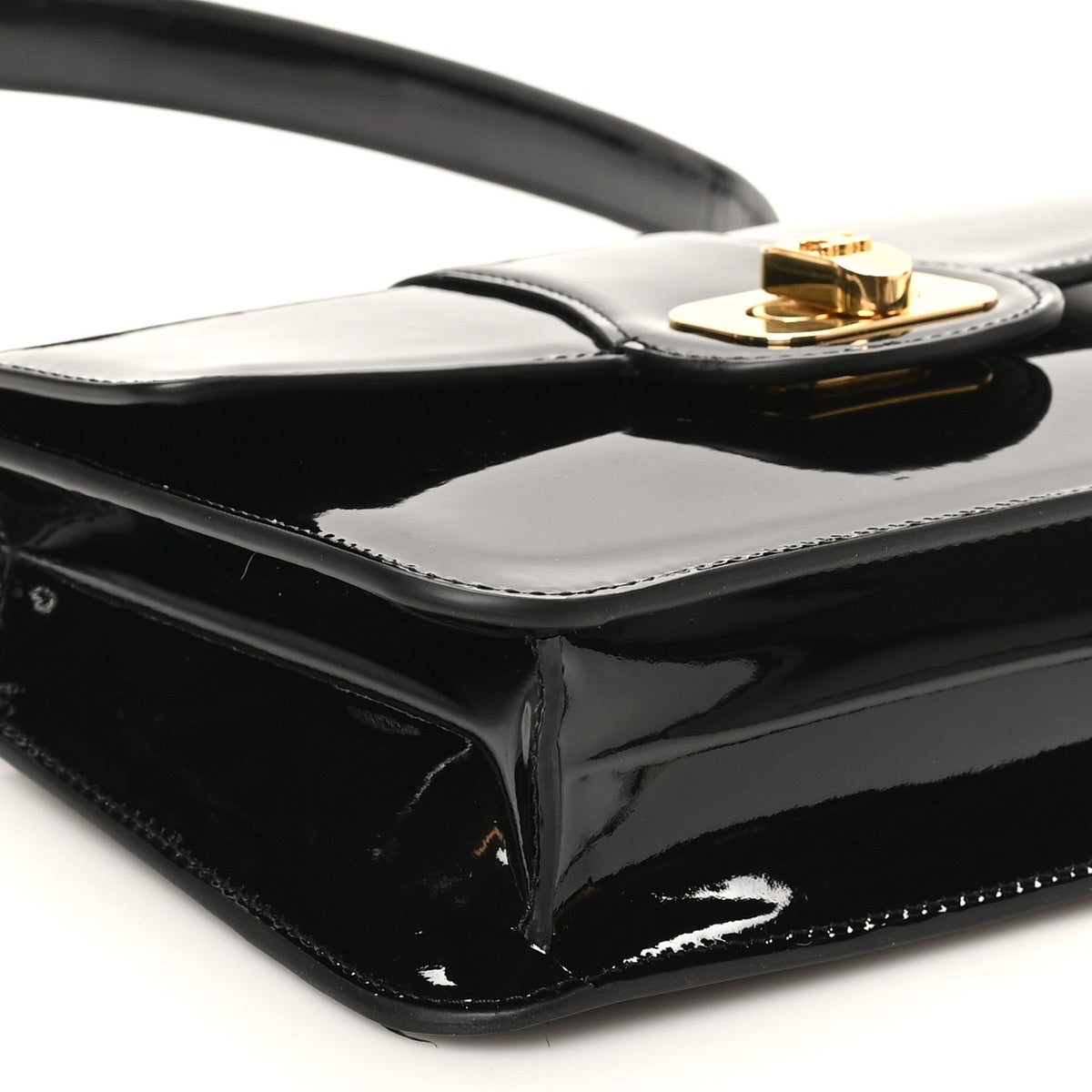 Calfskin Handbag - Black