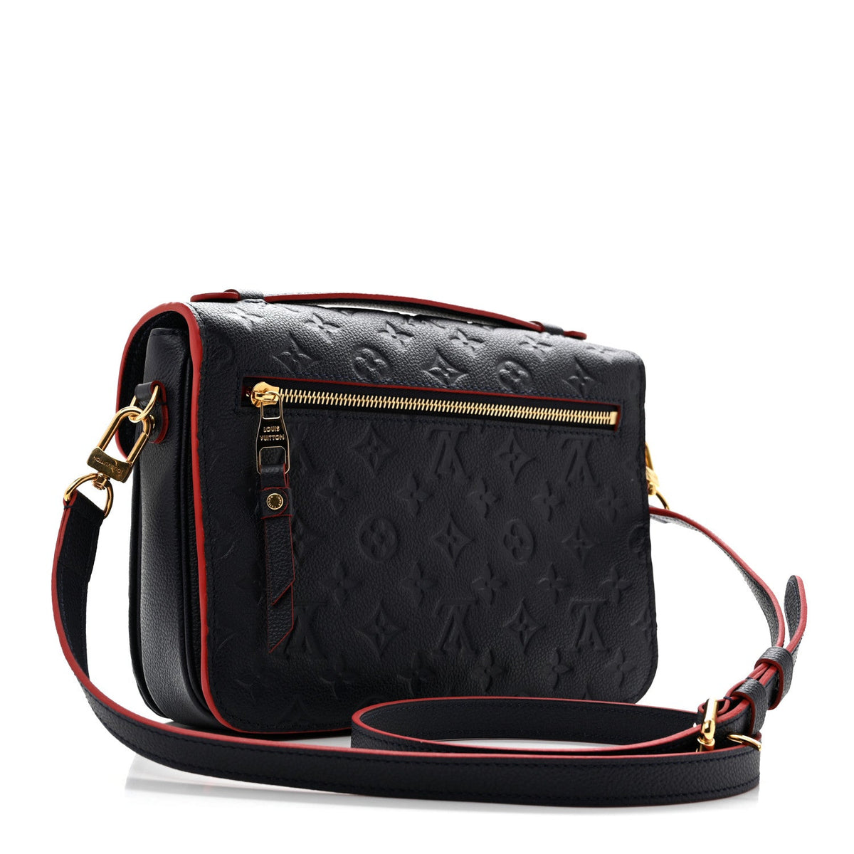 Empreinte Pochette Metis Marine Rouge Handbag